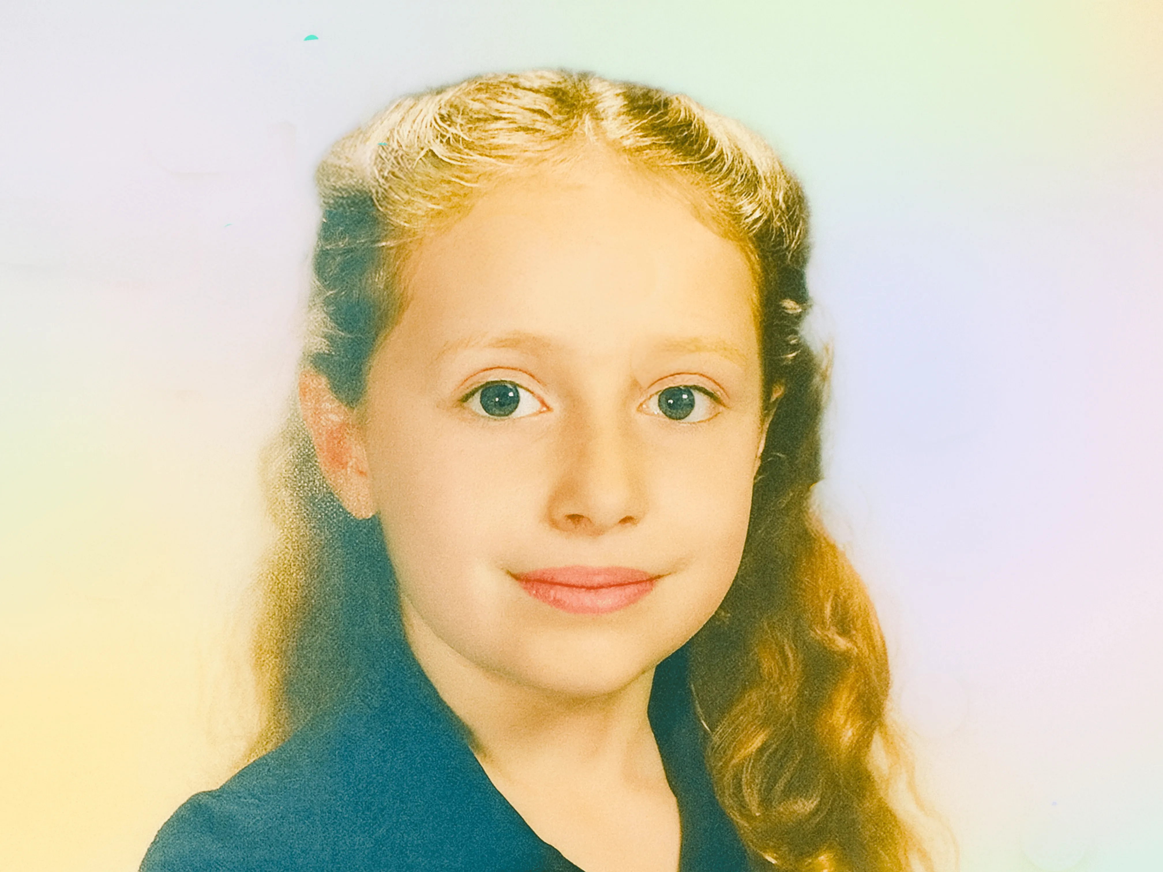 The cutest nine-year-old in the history of nine-year-olds.